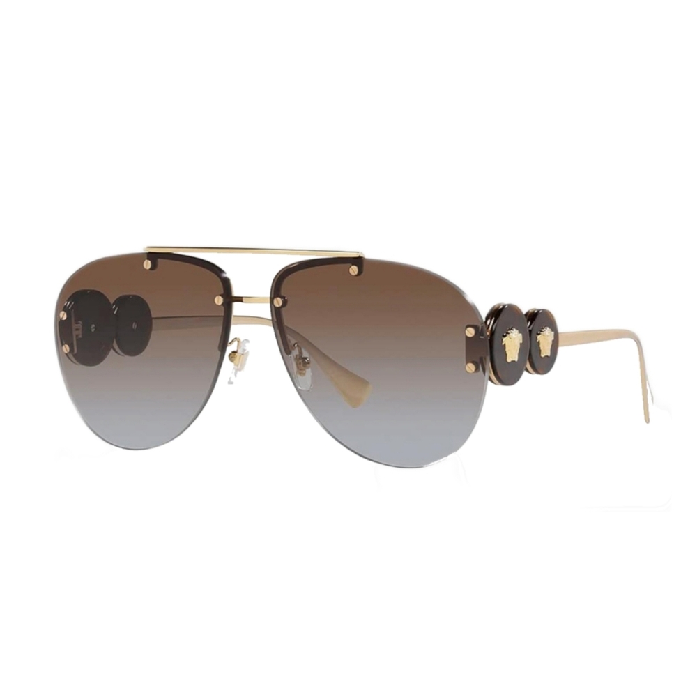 Versace Gold Women's Sunglasses
